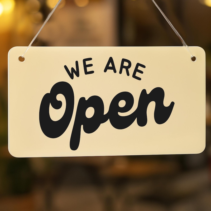 Open Closed Sign - Etsy