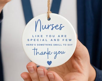 Thank You Nurse Gift – Nurses Like You Are Special Hanging Ornament – NHS Appreciation Gift