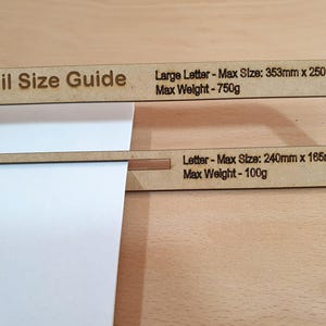 Royal mail ppi letter guide - size template - post office size guide - small large letter posting stencil image 6