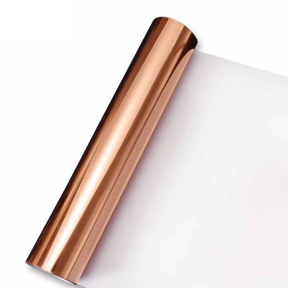 Rose Gold Sign Vinyl - A4 Sheets - Sticky Back Plastic - Cutter Cameo, Cricut, Craft Making - Self Adhesive - Mirror Chrome