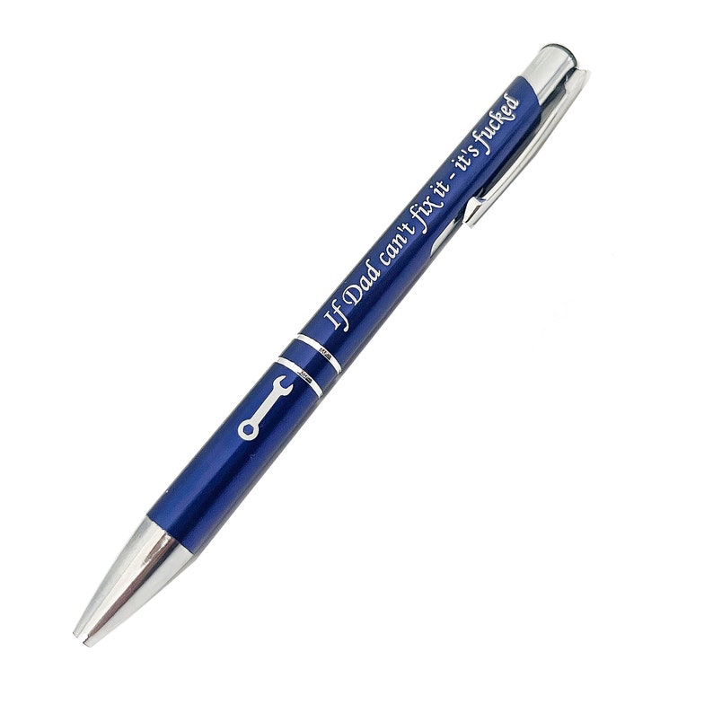 Father's Day Gift Personalised Engraved Ballpoint Pen With Symbols High Quality Metal Pen image 5