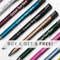 Personalised Pen - High Quality - BUY 5 GET 5 FREE Custom Message - Gift Present - Engraved Metal Body product logo