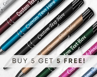 Personalised Pen High Quality BUY GET FREE Custom Message