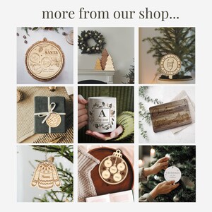 Christmas Eve Box Tag, Custom Star Tag, Christmas Eve Gifts, Personalised Christmas Name Tag, Christmas Eve Box, Custom Christmas Tag image 6