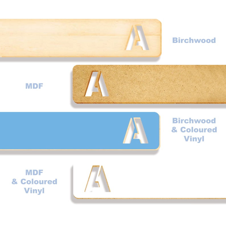 A-Z Dividers For Books - Alphabetical Order, Wooden Markers, Organise, Book Separator, Storage Label, Book Shelf, Home Libary Gift bild 5