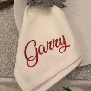 Personalised Glitter Iron On Name Label | Custom HTV Vinyl for Clothes, T-Shirts & Bags | DIY Wash Safe Name Transfer image 11