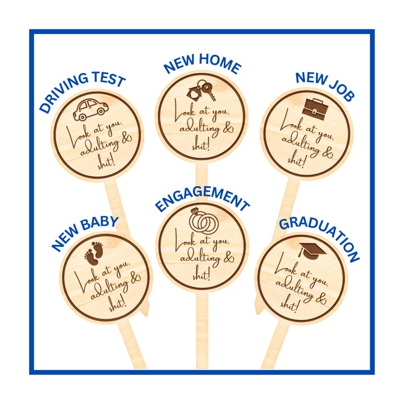 Look At You Adulting - Funny Thoughtful Personalised Plant Gift For Special Milestones & Events - 6 Occasions Available 画像 3