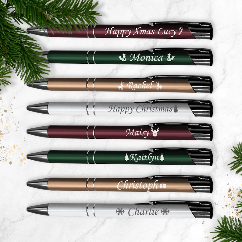 Personalised Engraved Metal Pen - Custom Text Message - Gift - Teacher - BUY 5 GET 5 FREE image 10