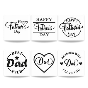 DIY dad gift ideas, best dad ever vinyl sticker, reasons why I love you dad sticker, happy father's day sticker, vinyl decals for gifts, custom gift sticker, Christmas gifts for dad, birthday stickers for dad, vinyl stickers for Father's Day gifts