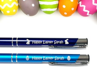 Ideal Easter Gift Personalised Engraved Pens Ideal Gift Easter Bunny Rabbit Easter Egg