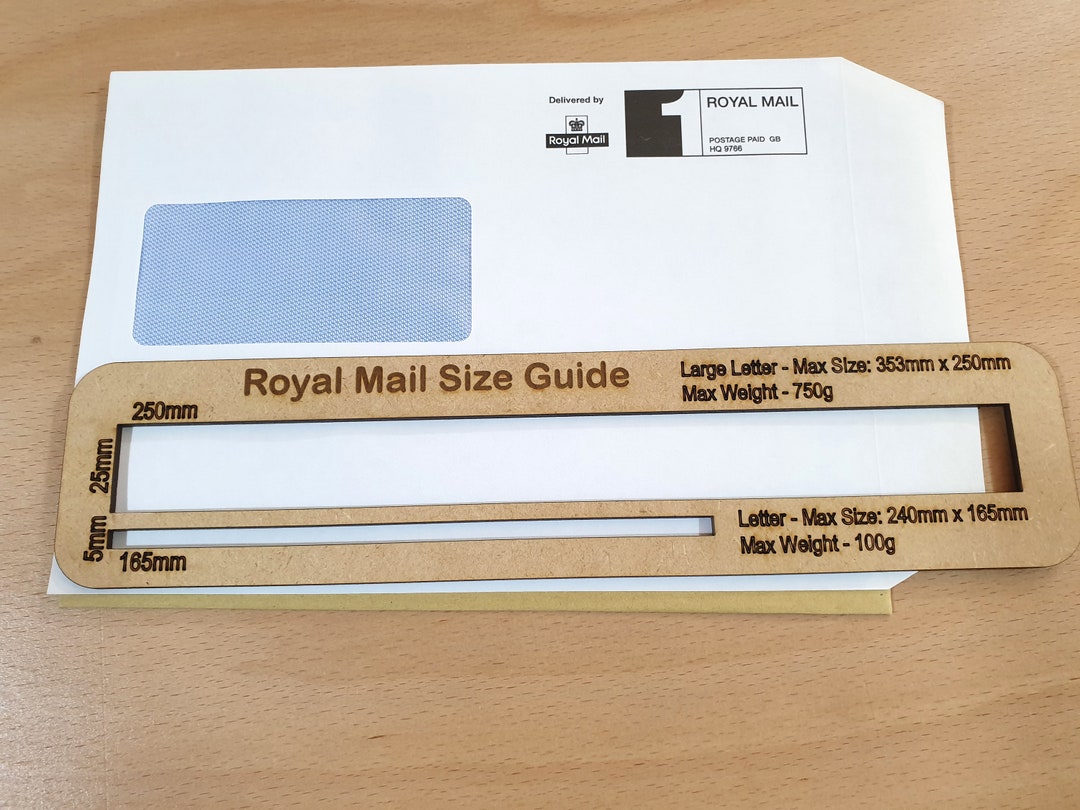 Royal Mail PPI Letter Guide Size Template Post Office Size Guide Small