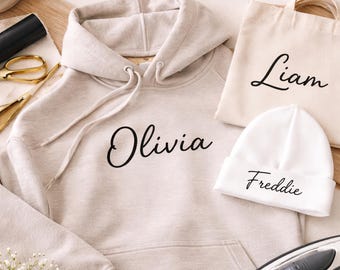 Custom Name Iron On Vinyl | Personalised Heat Transfer Decal | Individual HTV Lettering for Clothing, Bags & Fabric