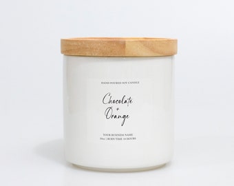 Personalised Candle Label Stickers, Simple & Modern, Black/Colour Stickers, Customisable Homemade Candle Stickers, Candle Making