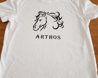 Custom Children's Horse Shirt