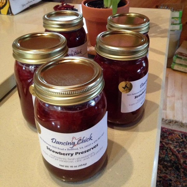 Dancing Chick Strawberry Preserves