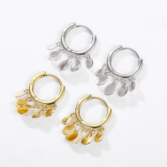 Coin 2024 hoop earrings