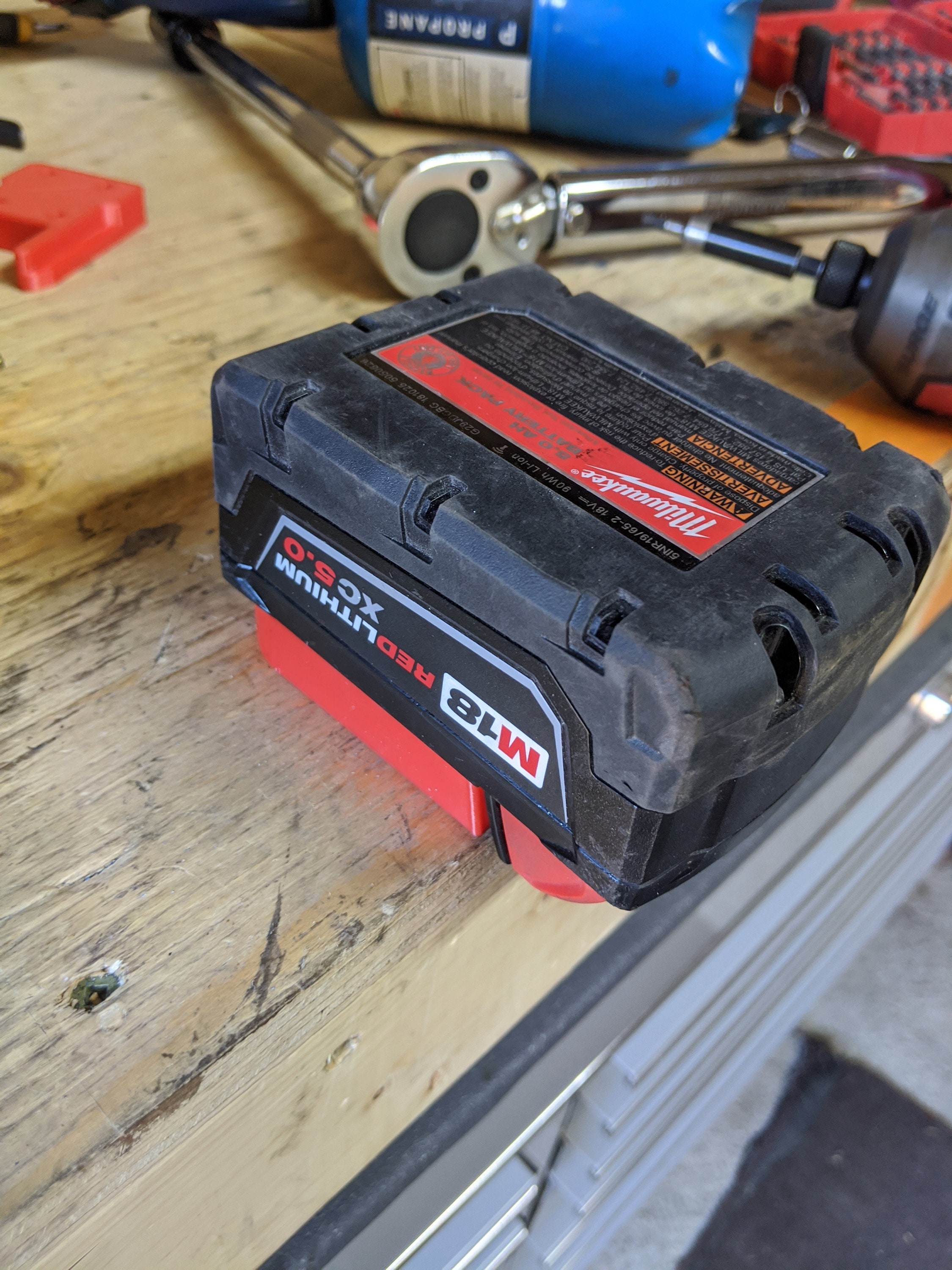 Craft Supplies & Tools Milwaukee M18 Tool & Battery Holder Set Four Pieces Home & Hobby Home