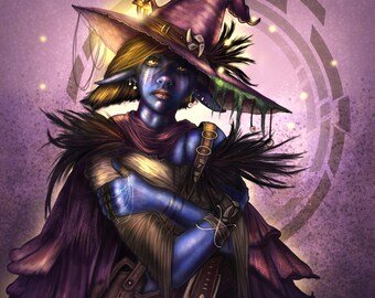 Ritratto personalizzato di Dungeons and Dragons, Digitale, Ritratto personalizzato, Ritratto di personaggi fantasy, Ritratti di personaggi IgniGlow