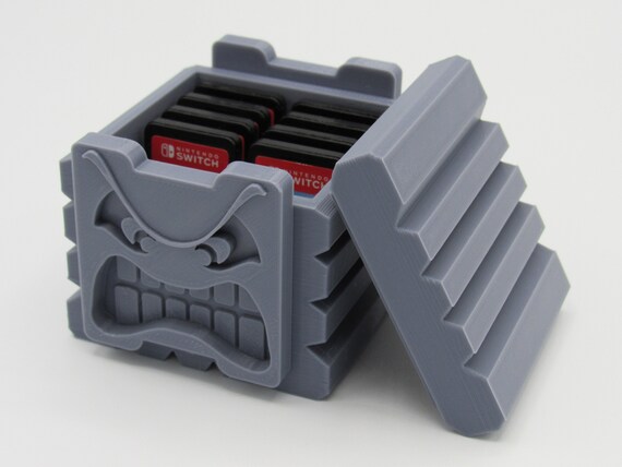 Nintendo Switch Game Card Case Holder Thwomp Trap Nintendo Switch Game Card Case Holder Thwomp Trap