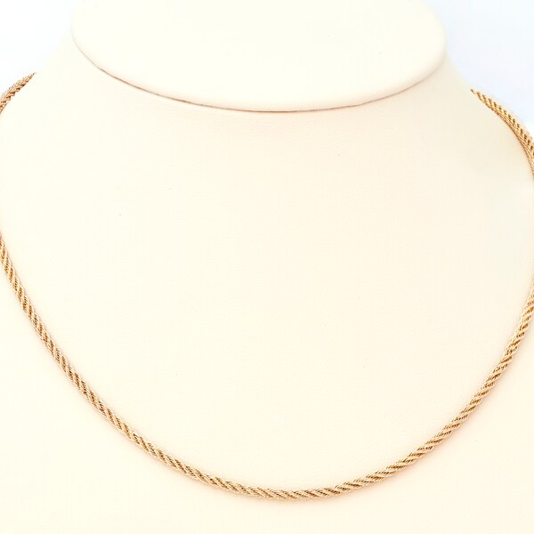 Woven Gold Chain Etsy