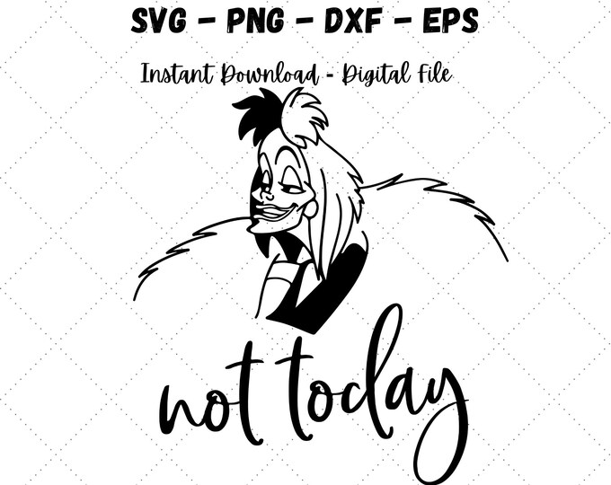 Free Free 265 Disney Villains Svg Cruella Deville Svg SVG PNG EPS DXF File