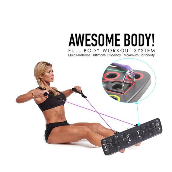 Portable Gym Accessories Exercise Equipment Workout From Home Full Body  Workout Home Build Muscle Burn Fat -  UK