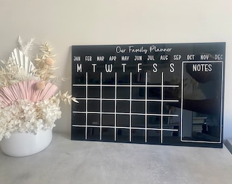 Monthly family planner