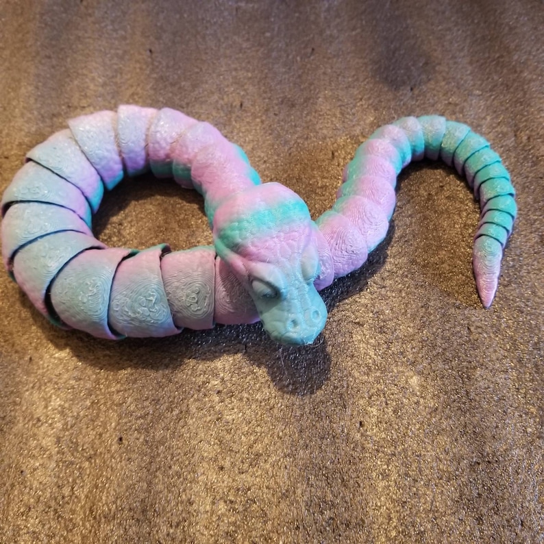 Articulated Flexi Ball Python Designed by Mat Mire Makes - Etsy