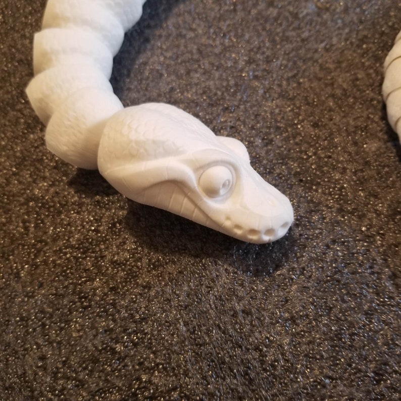 Paint a Articulated Flexi Ball Python Designed by Mat Mire - Etsy