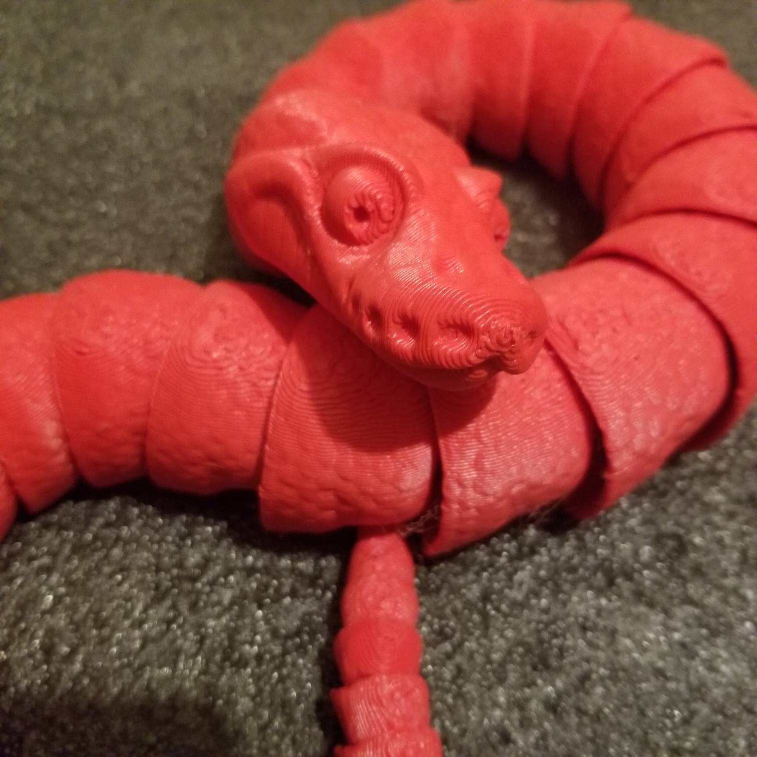 Articulated Flexi Ball Python Designed by Mat Mire Makes - Etsy Canada