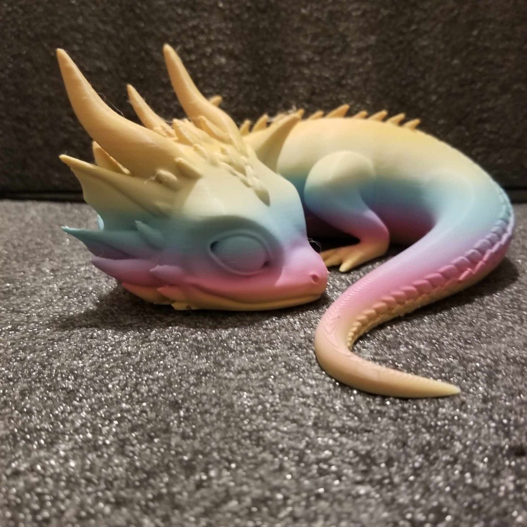 3D Printed Mini Animals - Articulated Fidget Toys, Sensory Play, Assorted Adorable Animal Gifts, Animal Party Favors