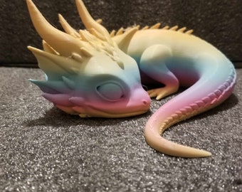 3d printed Dragon Baby NEW designed by ALIMA-UNIQUE Designs year of the dragon figurine statue