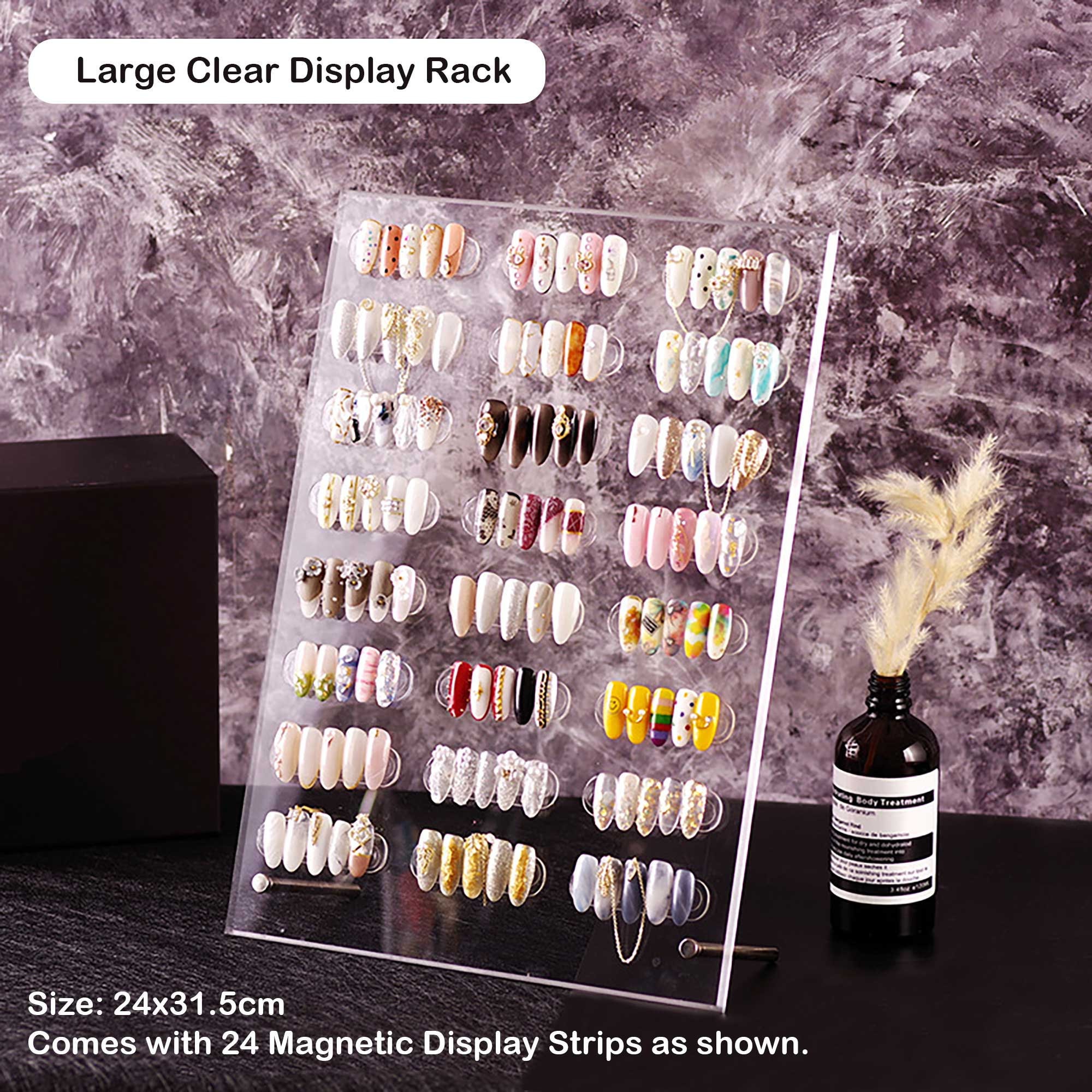 Clear Nail Art Display Holder Press on Nail Holder Etsy