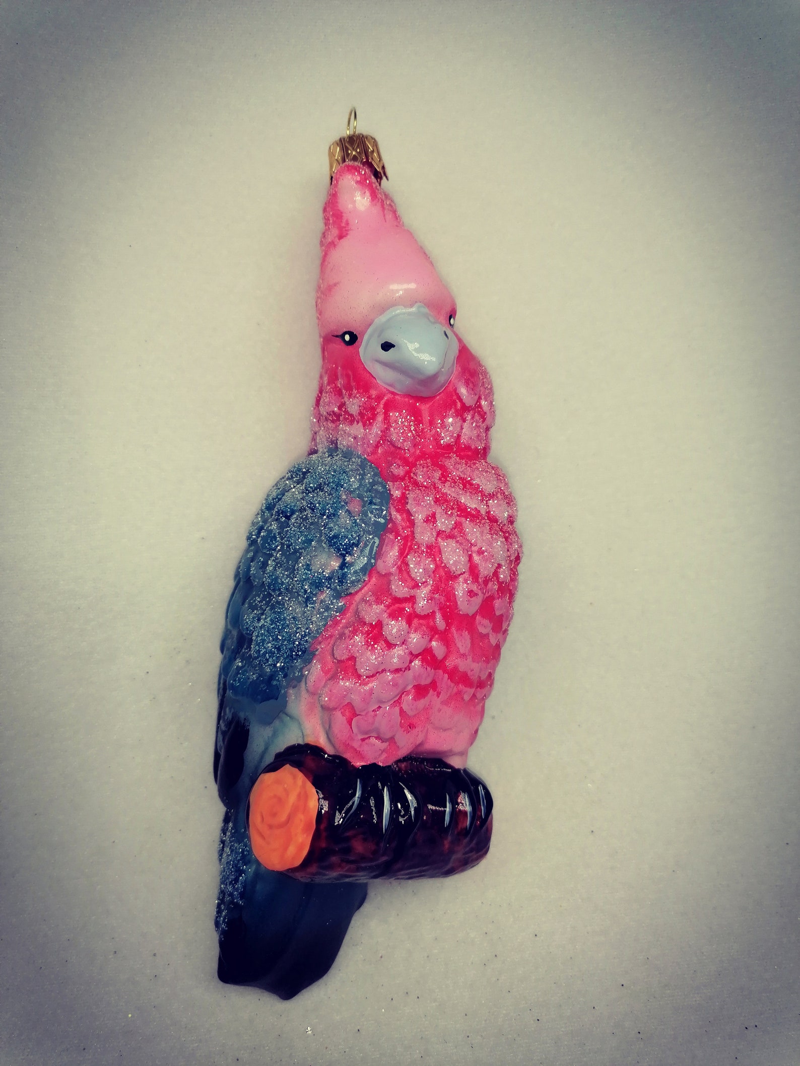 Parrot. Christmas tree decoration. Handmade. Etsy