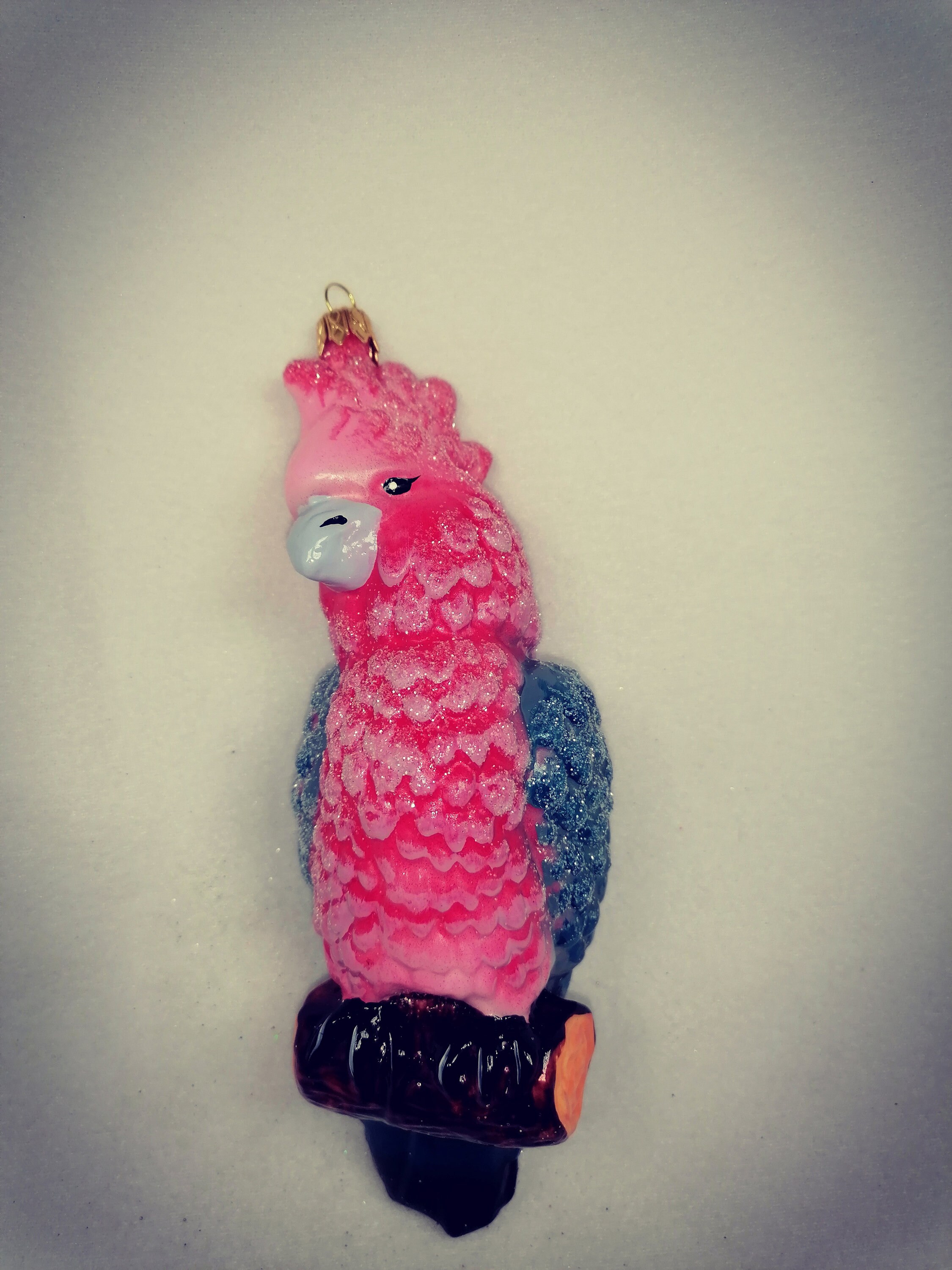 Parrot. Christmas tree decoration. Handmade. Etsy