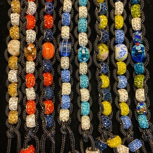 Golf Stroke Counter - Variety Color Mixes - Golf Accessory, Golf Jewelry, Golf Gift, Bead Counter