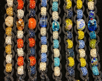Golf Stroke Counter - Variety Color Mixes - Golf Accessory, Golf Jewelry, Golf Gift, Bead Counter