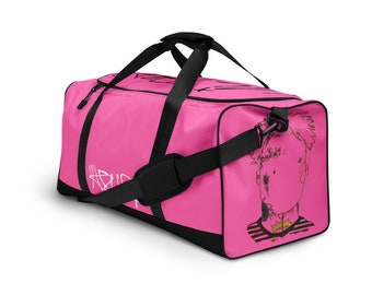 Large Backpack Lil peep pink aDhD Gustav painting Short Tempered design