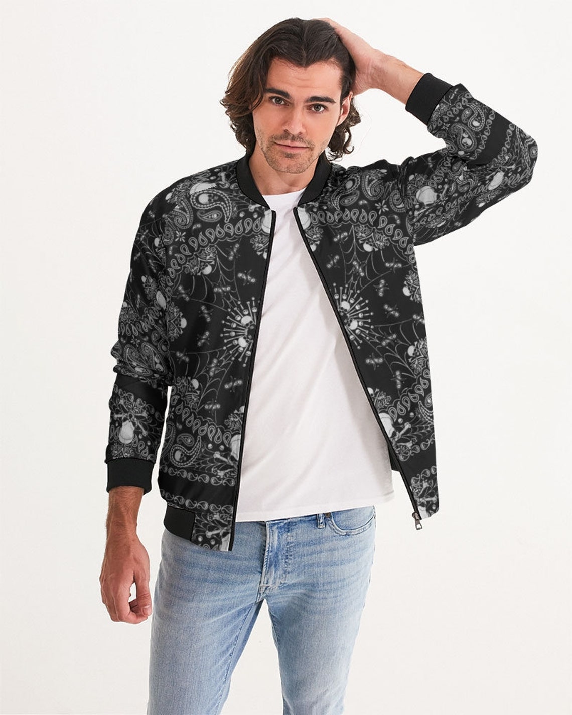 black bandana jacket