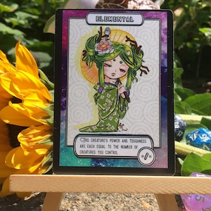 MTG Token Creatures D-H | Custom Art MTG Proxy - Magic: The Gathering Compatible (Dragon, Dwarf, Elemental, Elf Warrior, Horse)