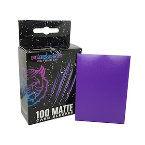 Prismatic Defender® Matte Kartenhüllen - 500 Standard-MTG-Hüllen | Sammelkartenspiel kompatibel: Magic The Gathering, Pokemon, Digimon, Lorcana