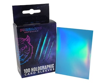 Prismatic Defender® Holographic Card Sleeves (Oracle) - 100 Standard TCG Sleeves - Compatible with Magic The Gathering MTG, Pokemon, Lorcana