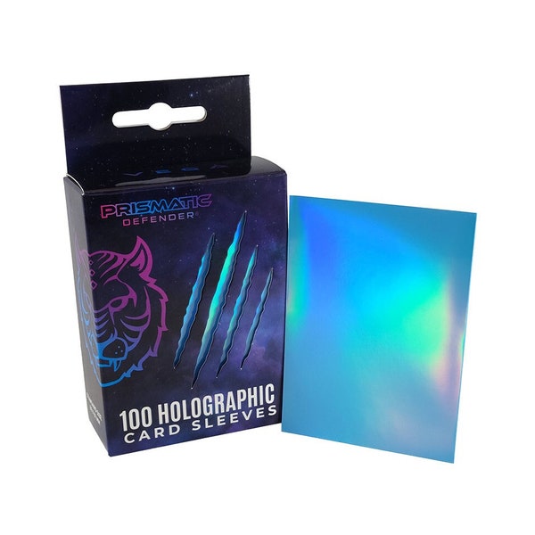 Prismatic Defender® Holographic Card Sleeves (Oracle) - 100 Standard TCG Sleeves - Magic: The Gathering (MTG), Pokemon, Digimon, Lorcana