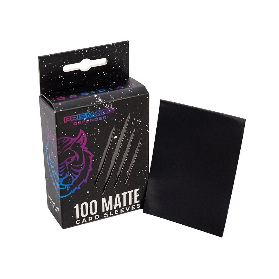 Prismatic Defender Matte Card Sleeves - 100 Standard TCG Sleeves - Compatible With Magic: the Gathering (MTG), Pokemon, Digimon, Lorcana - Etsy Prismatic Defender Matte Card Sleeves - 100 Standard TCG Sleeves - Compatible With Magic: the Gathering (MTG), Pokemon, Digimon, Lorcana - Etsy