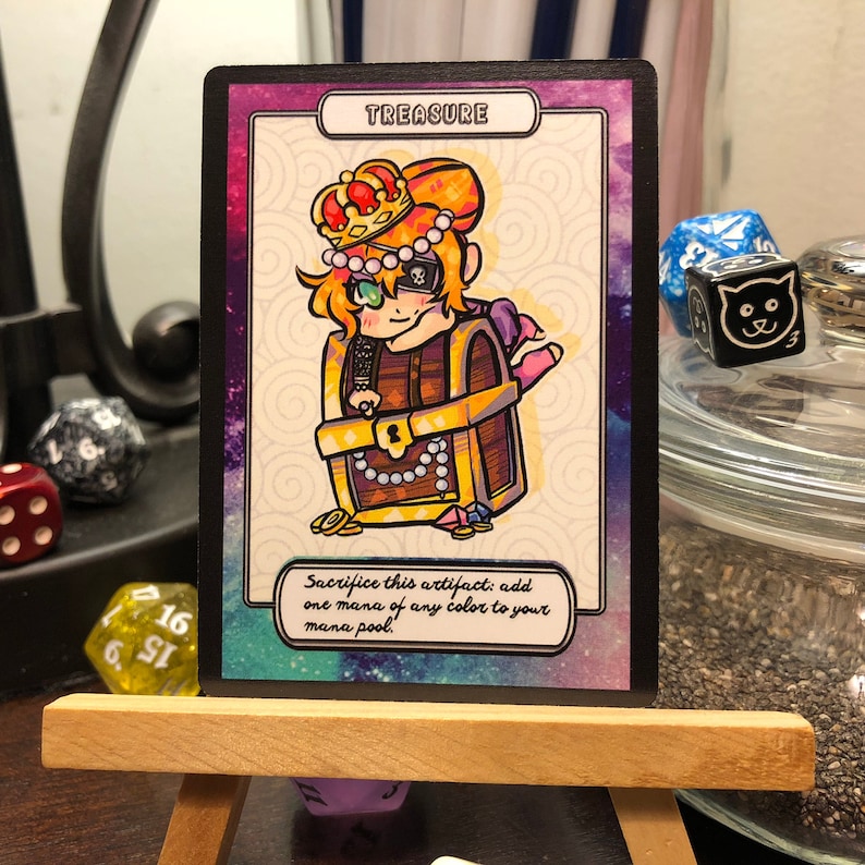 MTG Noncreature Tokens | Custom Art Proxy - Compatible With Magic: the ...