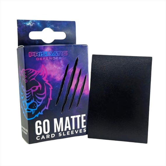 prismatic defender card sleeves Prismatic Defender Oracle Holographic Perfect Fit Card Sleeves (100)