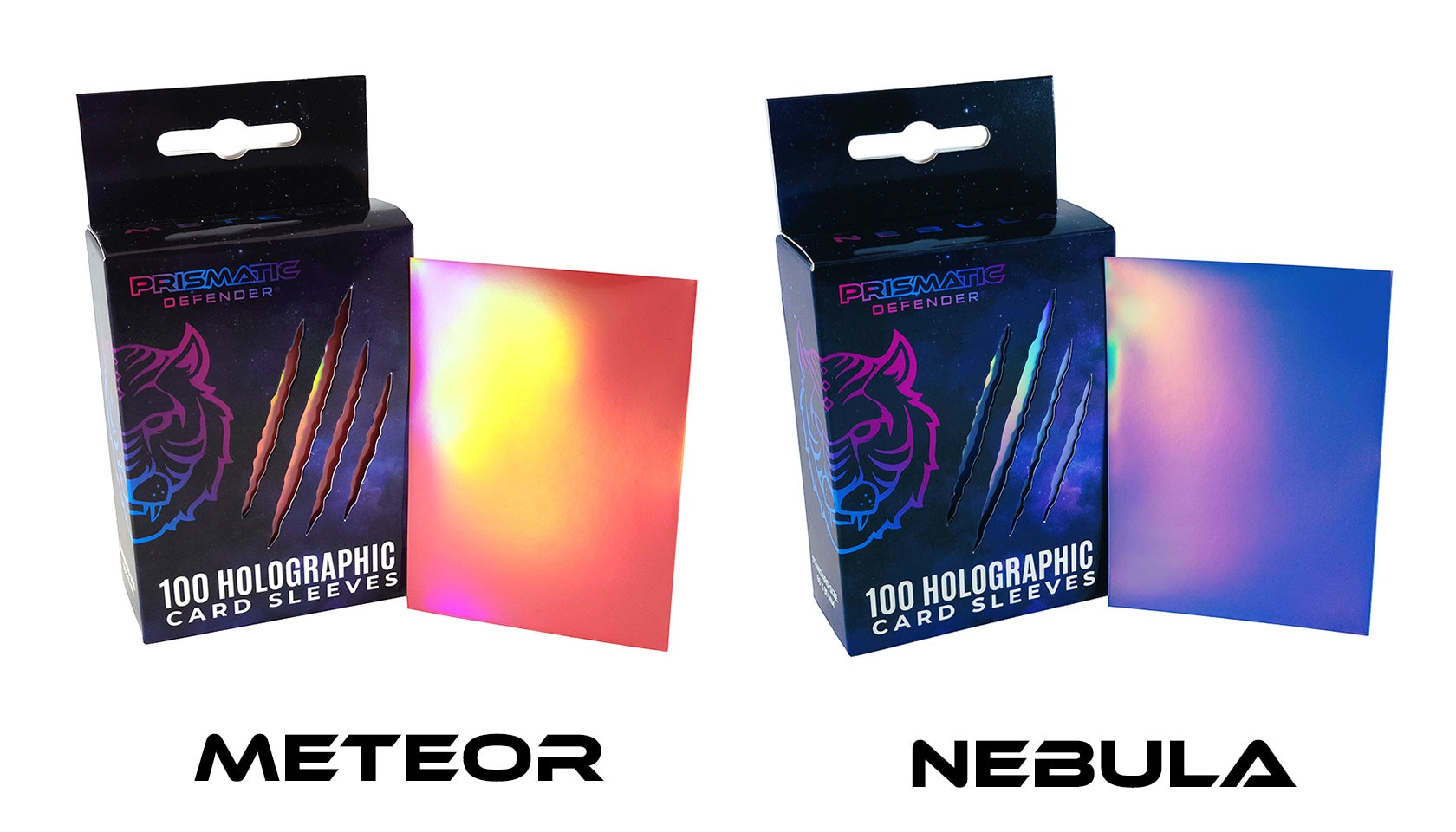 holographic card sleeves mtg Prismatic Defender Oracle Holographic Card Sleeves (100+) – Cool Story  Games, Media, and Artifacts