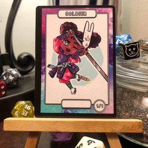 MTG Token Creatures S-W | Custom Art MTG Proxy - Compatible with Magic: The Gathering (Soldier, Snake, Wolf, Wurm)