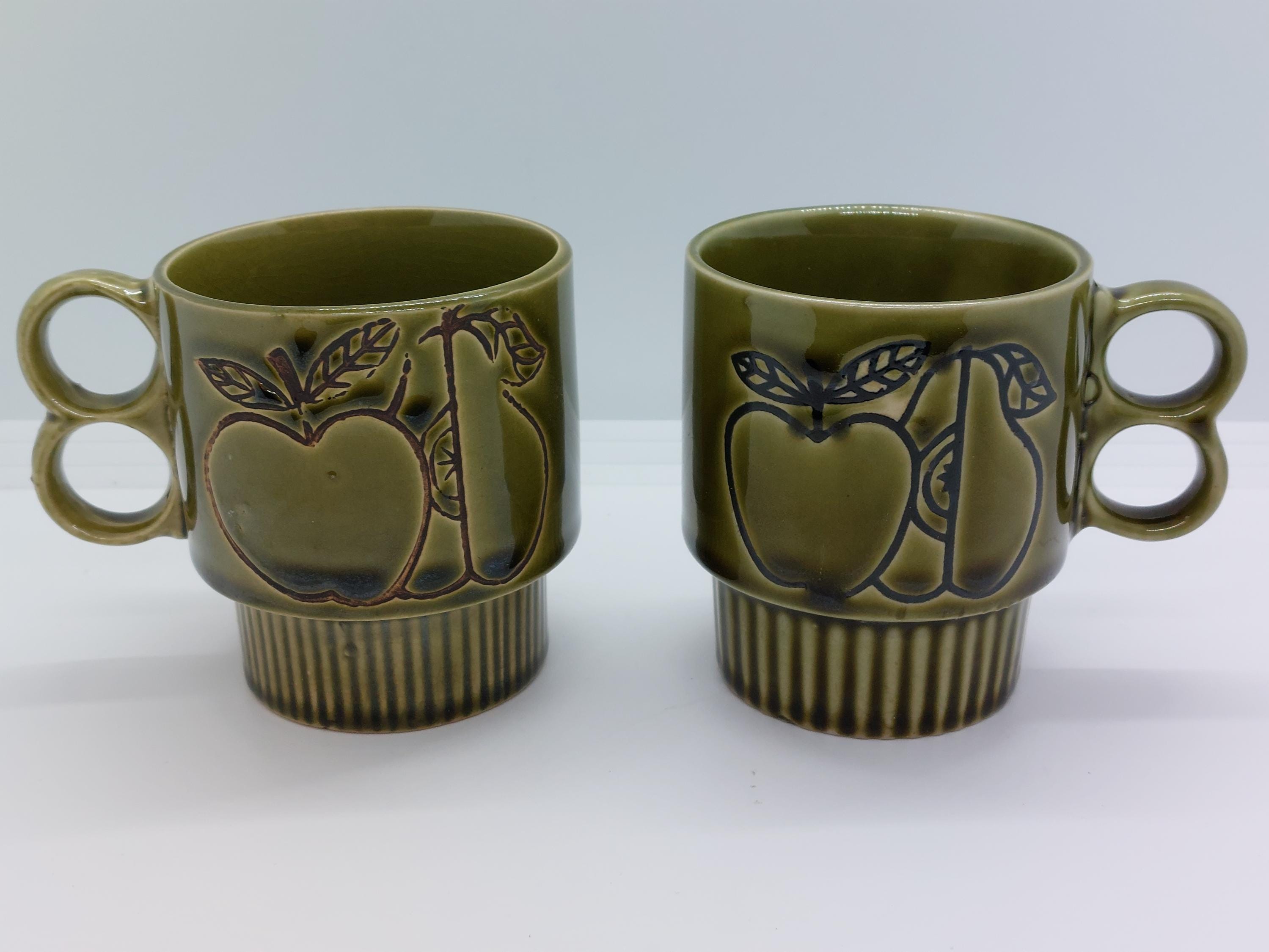 Vintage Apple Mugs - Etsy Canada Vintage Apple Mugs - Etsy Canada