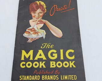 Vintage Cook Booklet Magic Baking Powder The Magic Cook Book